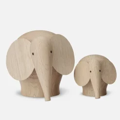 Elefante de madera Nunu, Medium