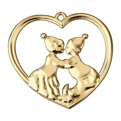 Elfos Karen Blixen 6,5 cm, Dorado