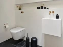 Escobilla de baño Sensu Ø11,8x41 cm, Black