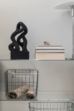 Escultura Art piece 29 cm, Black