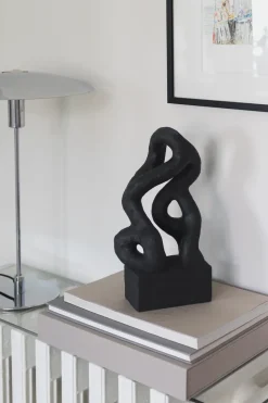 Escultura Art piece 29 cm, Black