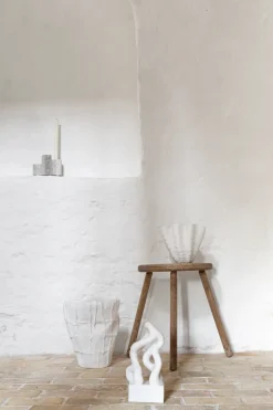 Escultura Art piece 29 cm, Off-white