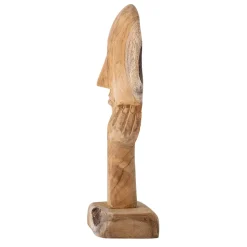 Escultura de madera Bloomingville 35 cm, natural