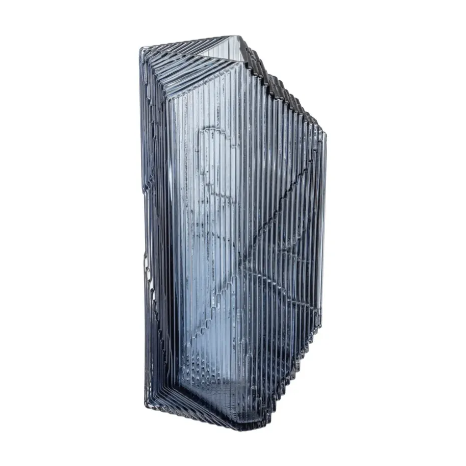 Escultura de vidrio Kartta 33 cm, lluvia