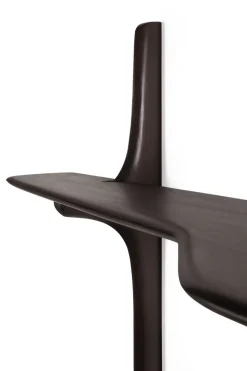 Escultura Organic 22 cm, Varnished mahogany