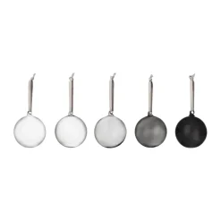 Esferas de cristal Iittala Ø8 cm, 5-pack, Gris