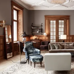 Espejo Adnet Rectangulaire, Black, medium