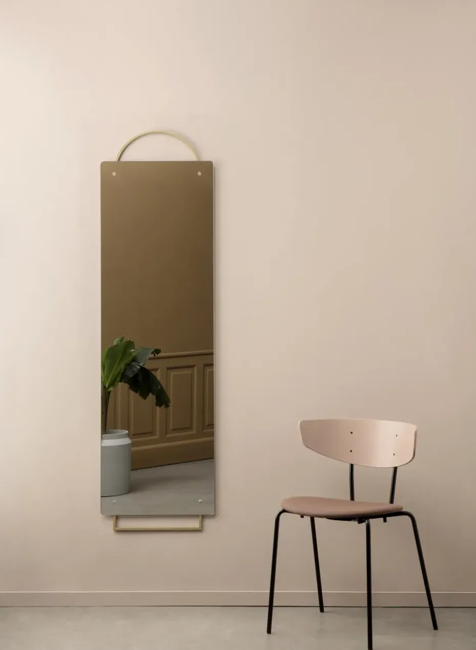 Espejo Adorn 159x45 cm, Latón