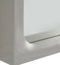 Espejo Arced 170x61 cm, Light grey