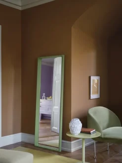 Espejo Arced 170x61 cm, Light green