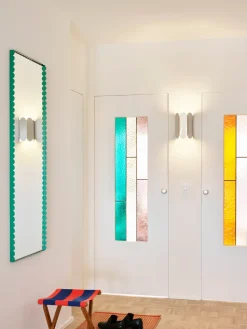 Espejo Arcs Mirror Rectangle M 50x133,5 cm, Green