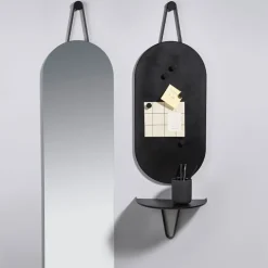 Espejo A-Wall Mirror, Black, large