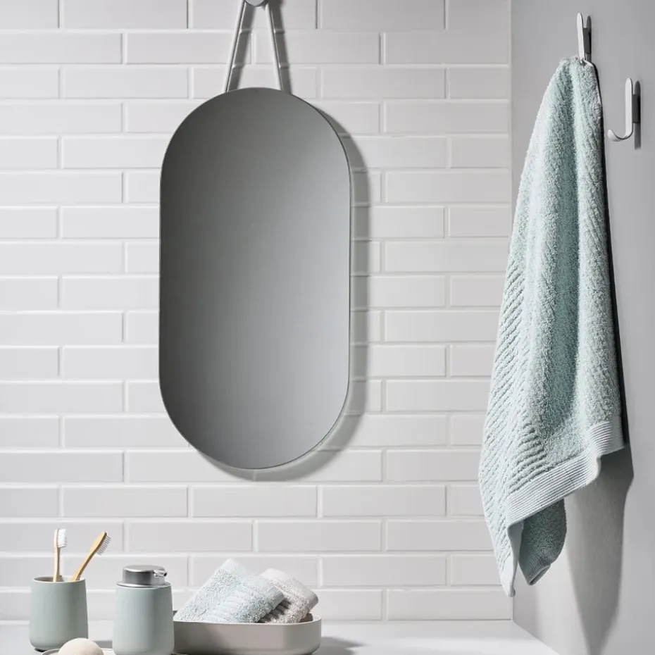 Espejo A-Wall Mirror, Soft grey, large