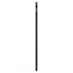 Espejo Comma rectangular 135 cm, fresno teñido de negro