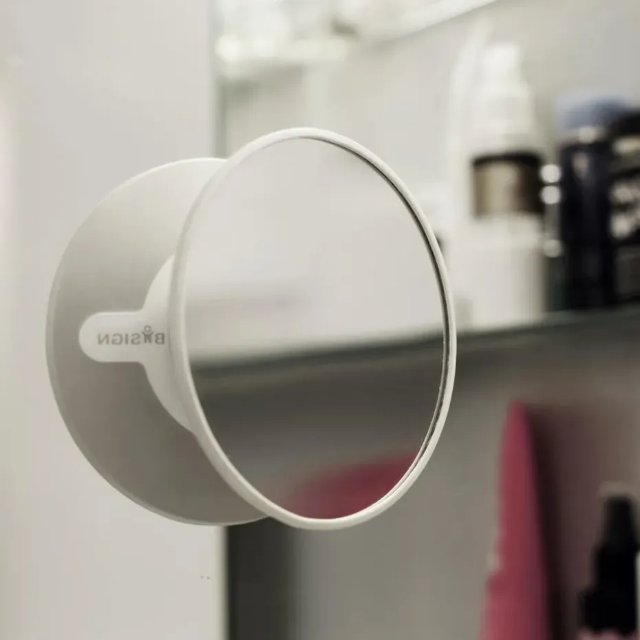 Espejo de maquillaje extraible Bosign, blanco