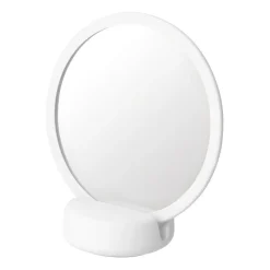 Espejo de mesa Sono Vanity Ø17 cm, blanco