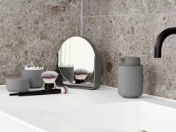 Espejo de mesa Ume con 5x aumento 19x19,5 cm, Grey