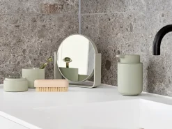 Espejo de mesa Ume con 5x aumento 19x19,5 cm, Eucalyptus