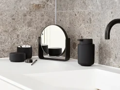 Espejo de mesa Ume con 5x aumento 19x19,5 cm, Black