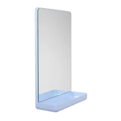 Espejo de pared con estante Design Letters, Light