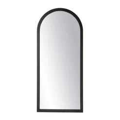 Espejo de pared I2 Mossø, Oak black painted 40x90 cm