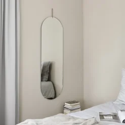 Espejo de pared Moebe 133 cm, Stainless steel