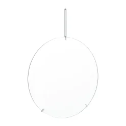 Espejo de pared Moebe Ø70 cm, Stainless steel