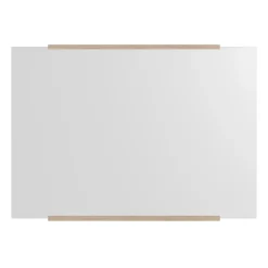 Espejo de pared rectangular 70x100 cm, Oak