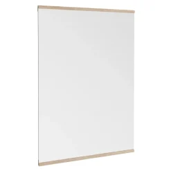 Espejo de pared rectangular 70x100 cm, Oak