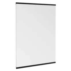 Espejo de pared rectangular 70x100 cm, Black