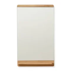 Espejo de pared Rim 40x68 cm, Roble