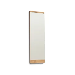 Espejo de pared Rim 35x110 cm, Roble