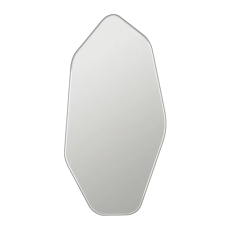 Espejo de pared Ruby 120x60 cm, Clear-black