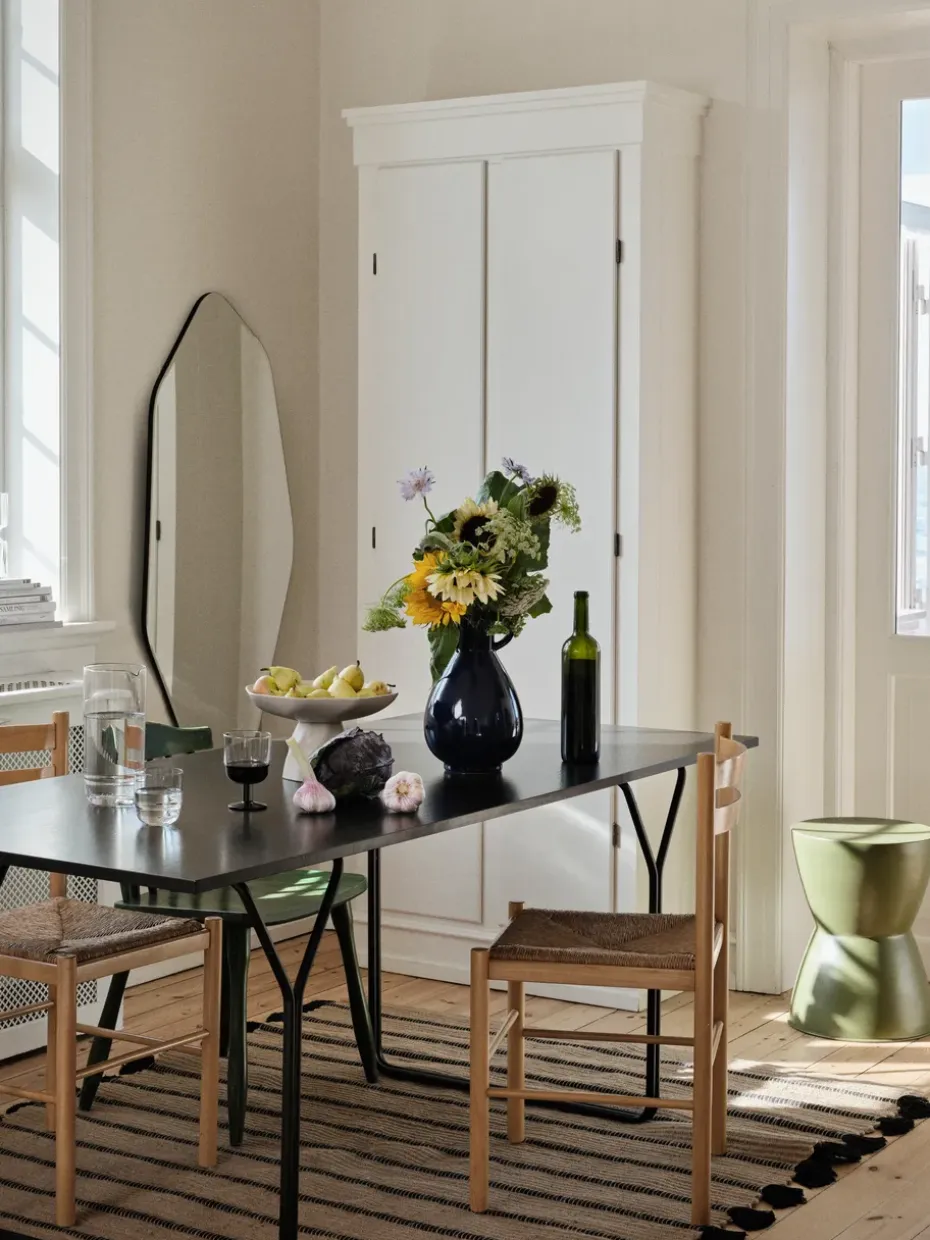 Espejo de pared Ruby 120x60 cm, Clear-black