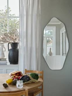 Espejo de pared Ruby 120x60 cm, Clear-black