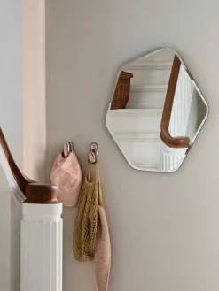 Espejo de pared Ruby 60x50 cm, Clear-black