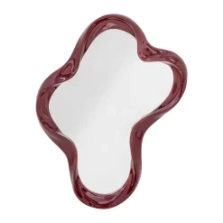 Espejo de pared Violeta 47x61,5 cm, Rojo