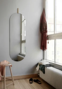 Espejo de pared 40,4x146,9 cm, Brass