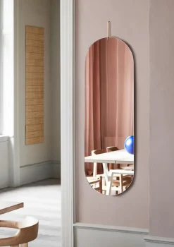 Espejo de pared 40,4x146,9 cm, Brass