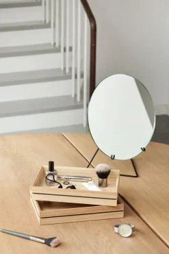 Espejo de pie Ø20 cm, Black