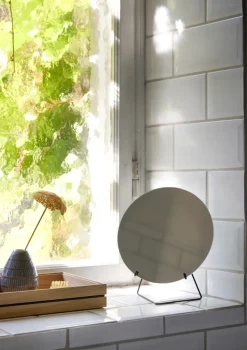 Espejo de pie Ø20 cm, Black