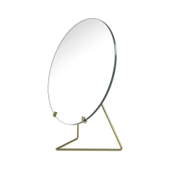 Espejo de pie Ø20 cm, Brass