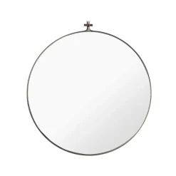 Espejo Dowel, Stainless steel Ø70 cm
