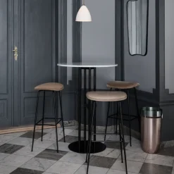 Espejo F.A.33, Black brass, grande