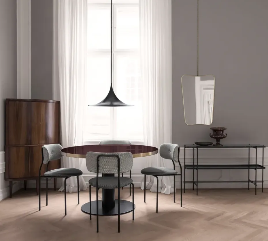 Espejo F.A.33 rectangular, latón