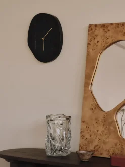 Espejo Folia, Natural burl, 82 cm