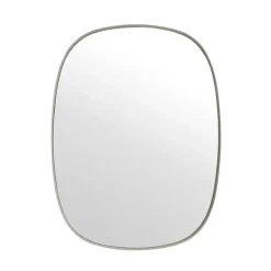 Espejo Framed, gris, 59x44 cm