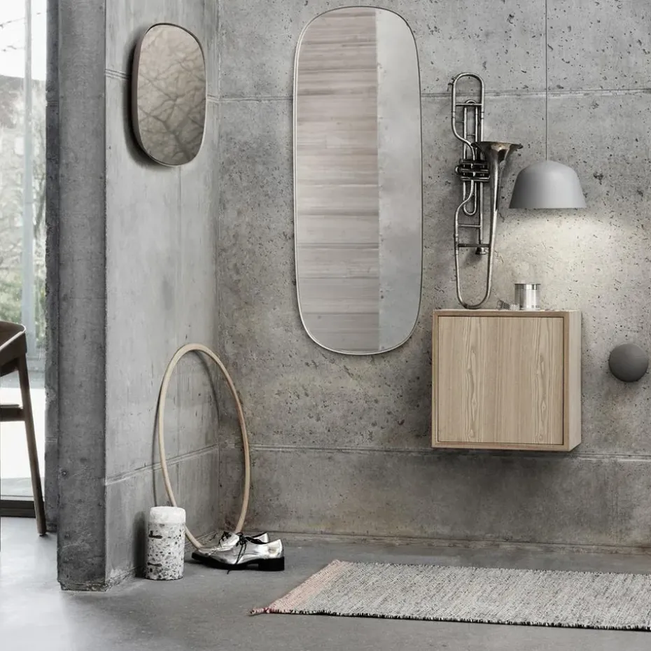 Espejo Framed, Taupe, 59x44 cm