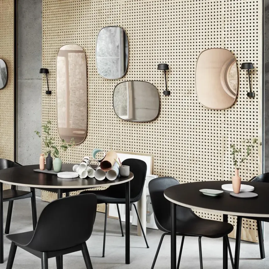 Espejo Framed, Taupe, 59x44 cm