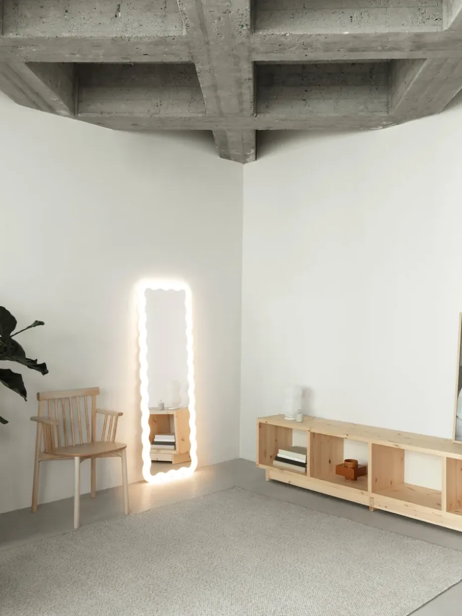 Espejo Illu 160x55 cm, Blanco